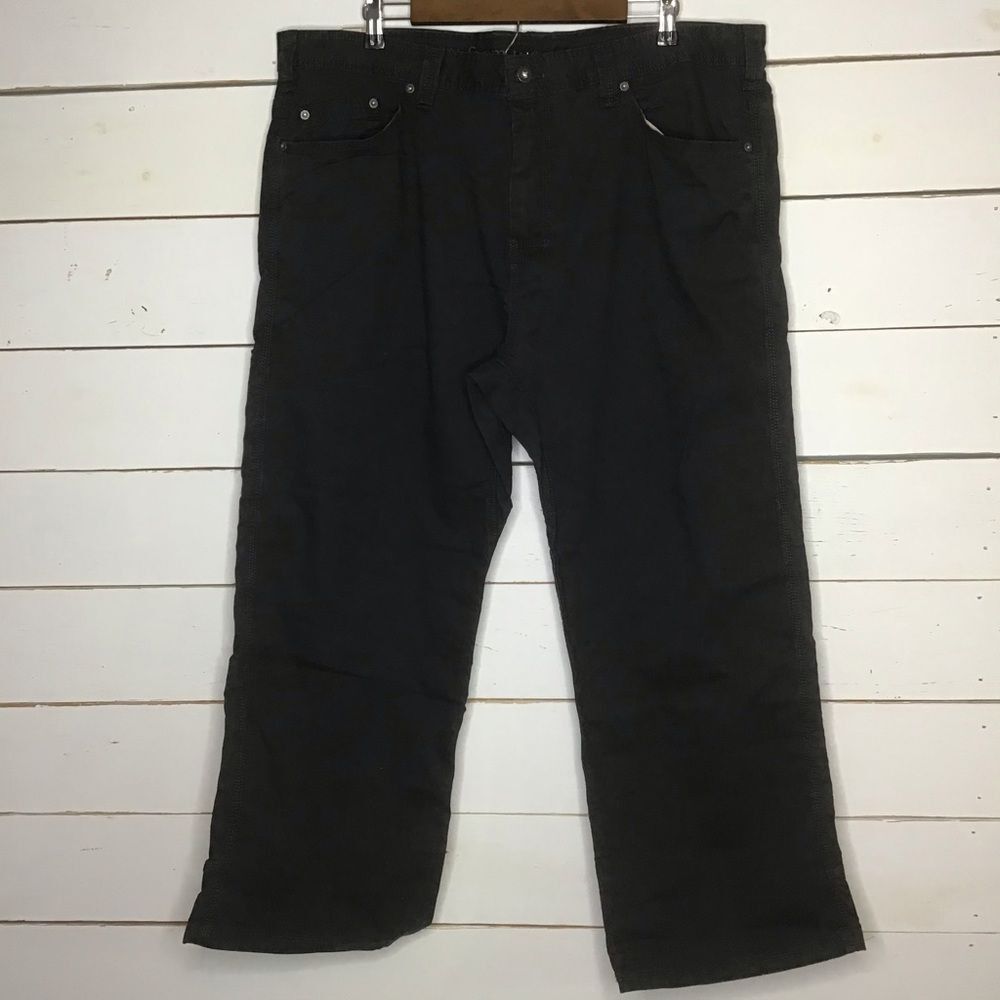 New Prana Bronson Pant Outdoor Gray Charcoal
